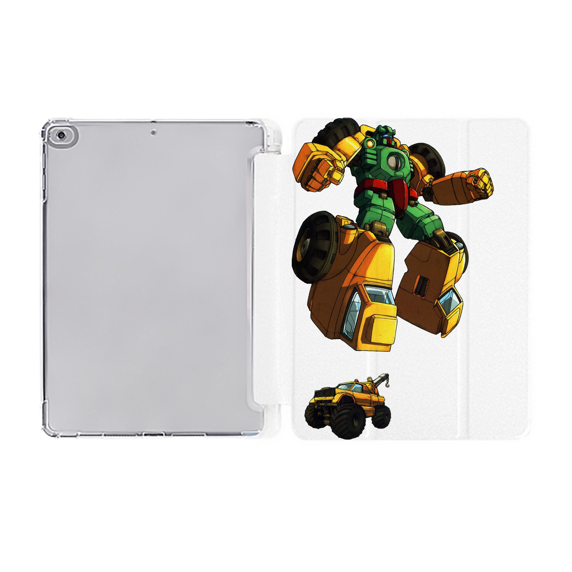 （画像用）  IPad ケース ペン収納付き 三つ折りスタンド PUレザー×シリコン 対応機種9.5/10.5/10.9インチ